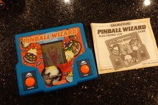 Vintage PINBALL WIZARD by  Tiger Handheld Electronic LCD  Video game D8   RARE picture
