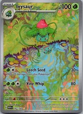 Ivysaur Holo Illustration Rare SV: Scarlet & Violet 151 167/165 NM picture