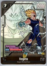 Vegeta (Alternate Art) ST01-066 R Story Booster 01 Holofoil NM picture