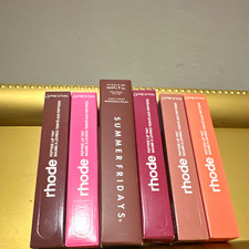 rhode Peptide Lip Tint + Summer Fridays Lip Butter Balm Mixed Lot Full Size picture