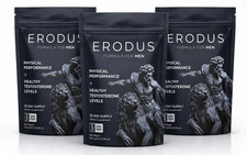 3x ERODUS Men Herbal Supplement Powder Ashwagandha Energy Vitality Support picture