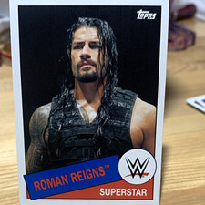 2016 Topps WWE 2K16 Standard 5-Card Lot Reigns Austin Wyatt Steamboat picture