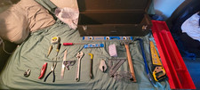 PROTO Black Metal Tool Box Chest with Full Set of Tools picture