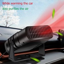 USA Portable Electric Car Heater 12V Heating Fan Defogger Defroster Demister picture