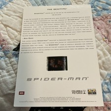 SPIDER-MAN Movie Memorabilia Film Frame Senitype Leaping Out Of The Way 2002 picture