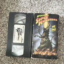 Celebrity Home Entertainment Attack of the Super Monsters VHS Sci-Fi Fantasy picture