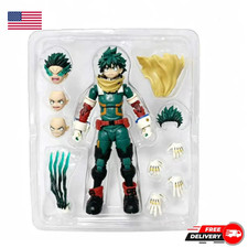 SHF My Hero Academia Deku Izuku Midoriya Articulated Action Figure 15cm-USA picture