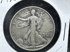 1942 S Walking Liberty Half Dollar 90% Silver Better Date San Francisco Mint picture