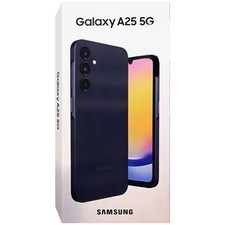 Samsung Galaxy A25 5G 128GB SM-A256U1/DS Blue Black (Factory Unlocked) BRAND NEW picture