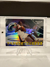 SkyBox 1997-98 SkyBox Premium Allen Iverson 76ers Reebok Insert #1 Gold picture