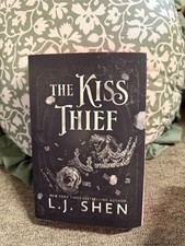 The Kiss Thief L J Shen Sprayed Edges Paperback Like New Romance Novel picture