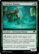 Evolution Witness NM MTG Modern Horizons 3 MH3 Green Elf Adapt Counters Regular picture