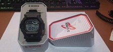 Casio G-Shock GD-350-1CR Digital Watch Black Vibe Alarm Module 3403 200M picture