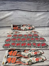 Sterling Marlin #40 Lot Of  Officially Licensed NASCAR Decals Magnets picture