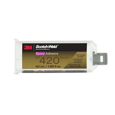 3M Scotch-Weld DP420 Epoxy Adhesive, Black, 2-Part, 50 mL Duo-Pak, EXP: 12/2031 picture