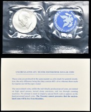 1972 S Eisenhower Dollars 