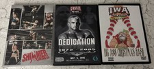 Pro Wrestling DVD Lot 8 WWF WWE ECW Highspots AEW RF Video Divas WCW Hulk Hogan picture