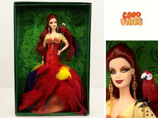 2008 Mattel Barbie The Scarlet Macaw Gold Label L9659 NRFB Collector picture