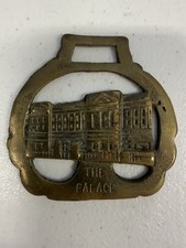 Vintage English Brass Horse Harness Medallion 