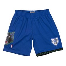 Mens Mitchell & Ness NBA Swingman Shorts 2003 Minnesota Timberwolves picture