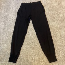 Athleta Venice Jogger Black High Rise Stretch Pants Womens Size MT Tall Gorpcore picture