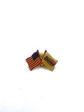 Vtg Bill Clinton Team Presidential Campaign Supporter Enamel Lapel Pin picture