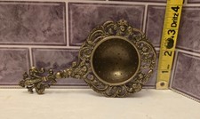 Antique Tea Strainer Silver Plating Magnificent Ornate Victorian Design picture