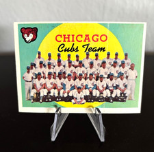1959 Topps Chicago Clubs Team Card Checklist #304 picture