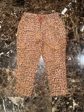 NWT Anthropologie PILCRO The Cottage Leopard Print Corduroy Pants picture
