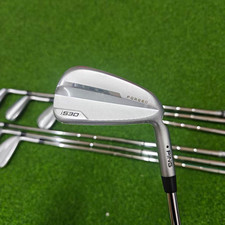 Ping i530 Black Dot Silver Forged Iron Set 5-PW UW Project X 6.5 Stiff Shaft picture