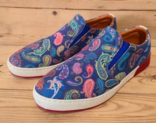 paisley etro sneakers for men's Size 9 picture