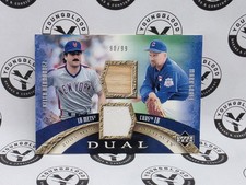 2005 Upper Deck Artifacts Keith Hernandez/Mark Grace Dual Relic 90/99 picture