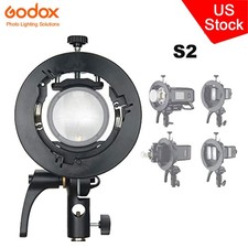 GODOX S2 Flash S-Type Bracket with Bowens Mount for Godox V1Pro V100 AD200ProII picture