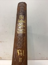 1860’s Era Old England: A Pictorial Museum Illustrated Vol. 2 W/ 12 Color Plates picture