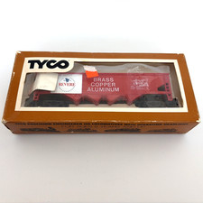 TYCO 366B HO Scale Revere Billboard 4-Bay Hopper Car SCL 563115 Original Box NOS picture