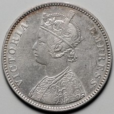 1882 India Princely State of Alwar  Rupee picture