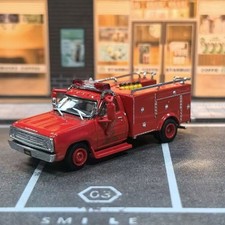 Iconic Replicas 1:87 1974 DODGE D-300 RESCUE UNIT: SQUAD 51 Diecast Metal Model picture