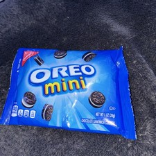 Super Rare Defective Oreo Mini With Only One Cookie In Bag picture