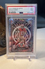 2022 Panini Donruss Optic - Mythical Brock Purdy #M-11 (RC) PSA 9 picture