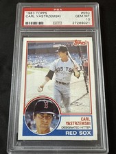 1983 Carl Yastrzemski #550 Topps PSA 10 Boston Red Sox picture