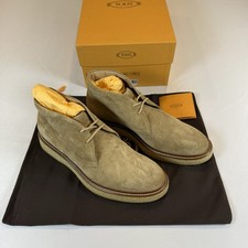 Tod’s Tan Suede Desert Boots Size 7.5UK/9.5US Brand New In Box MSRP $925 picture