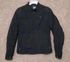 Men's Dainese Black Motorcycle Jacket Size 44 picture