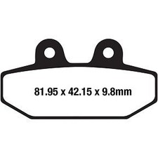 EBC FA710HH Sintered Metal Harley/Buell Brake Pad picture