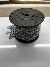 100 FOOT / 8-LB SPOOL, 298S 29LB WORKLOAD LIMIT PRE- GALVANIZED STEEL JACK CHAIN picture
