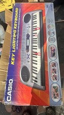 Casio Lk-43Keyboard 100 Song Bank Key Lighting with Wall Adapter Instructions picture