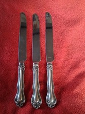 Westmorland George and Martha Washington Sterling Silver + Stainless Knife 8.5