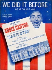 We Did It Before And We Can Do It Again, Banjo Eyes, Eddie Cantor 1941 picture
