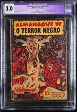 Almanaque de O Terror Negro #1 - RARE Jayme Cortez Brazilian Horror Edition 1953 picture