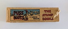 RARE ~ ANTIQUE 1904 PUSS IN BOOTS by LOUIS WAIN: The Stump Books for Children #3 picture