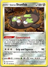 Galarian Stunfisk Uncommon SWSH04: Vivid Voltage 125/185 LP picture